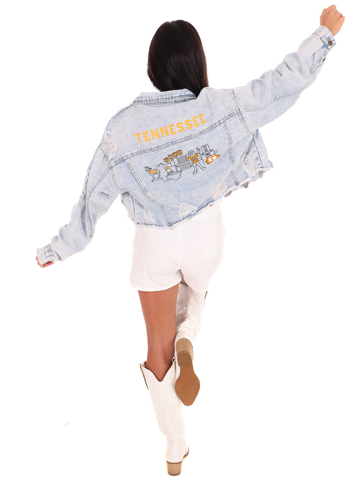 University of Tennessee Campus Classic Skyline Denim Jacket