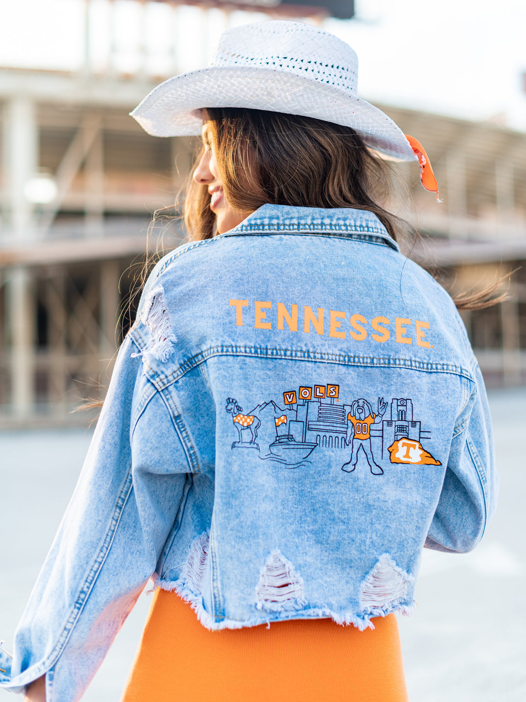 University of Tennessee Campus Classic Skyline Denim Jacket