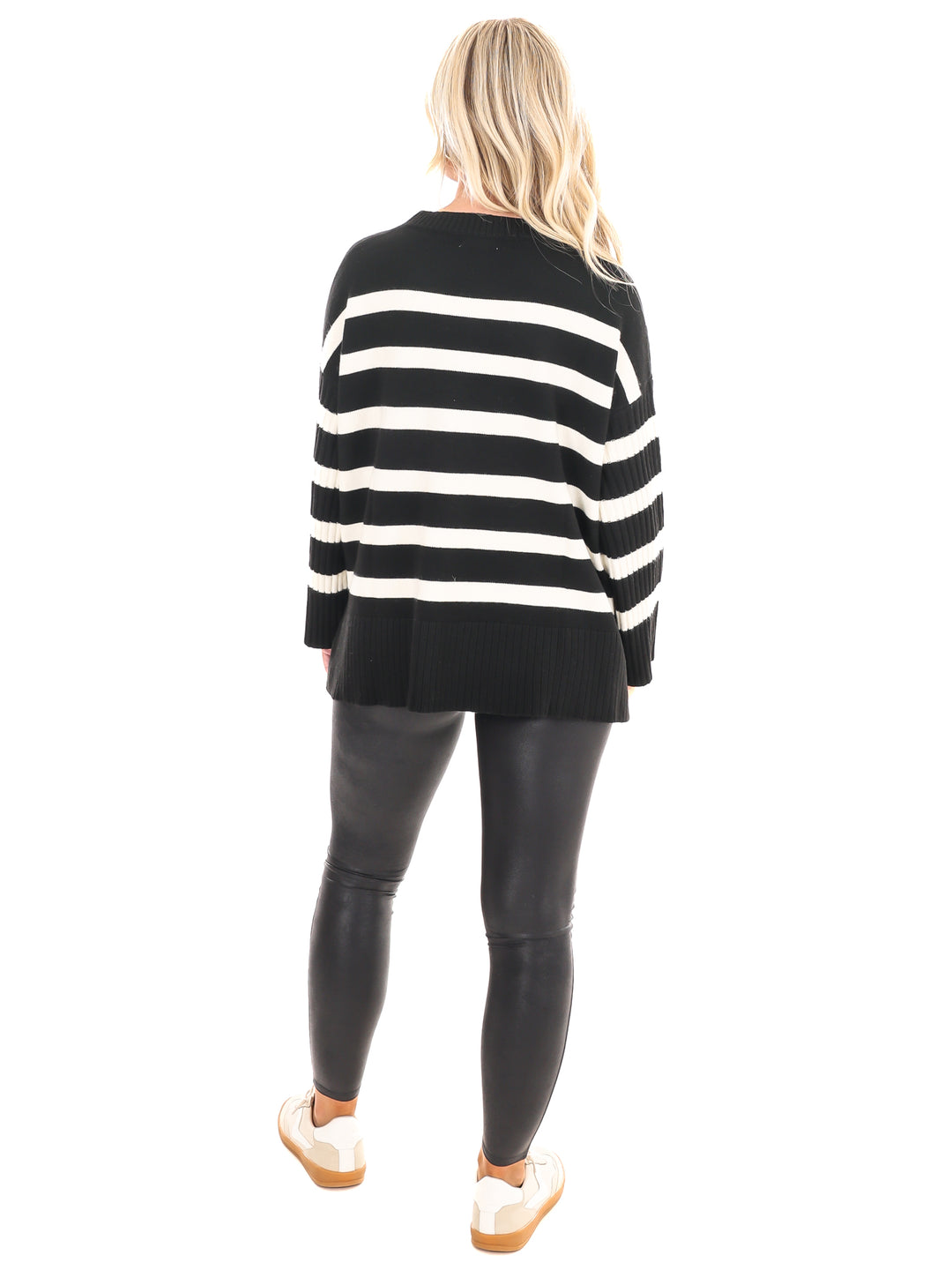 Simple Pleasure Stripe Sweater