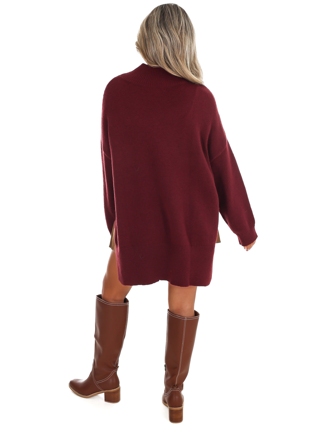 Stay Cozy Mock Neck Sweater