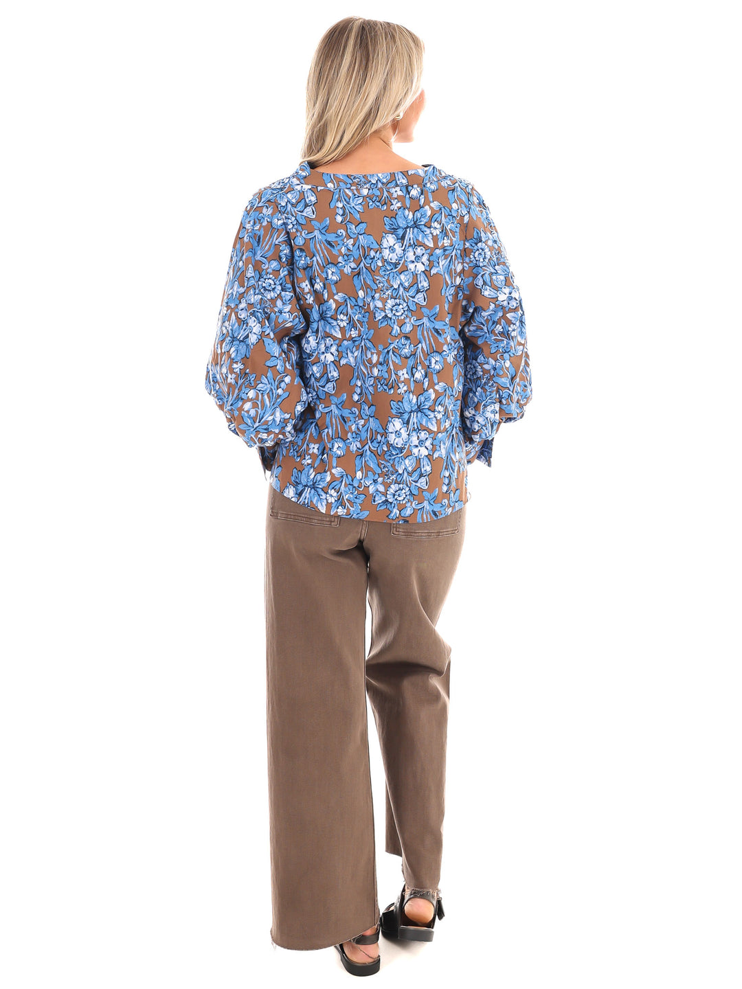 Petal Place Floral Print Top