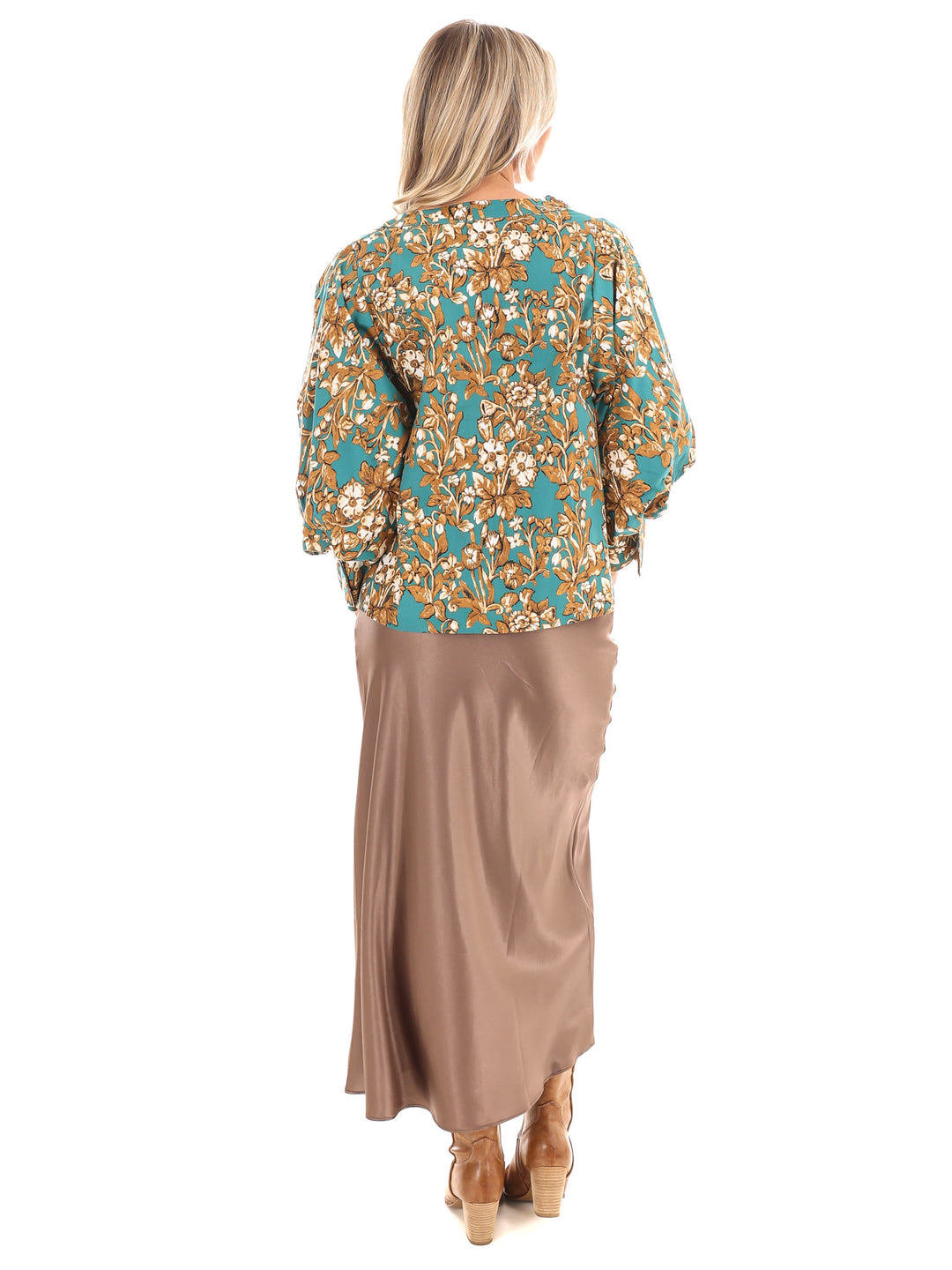 Petal Place Floral Print Top