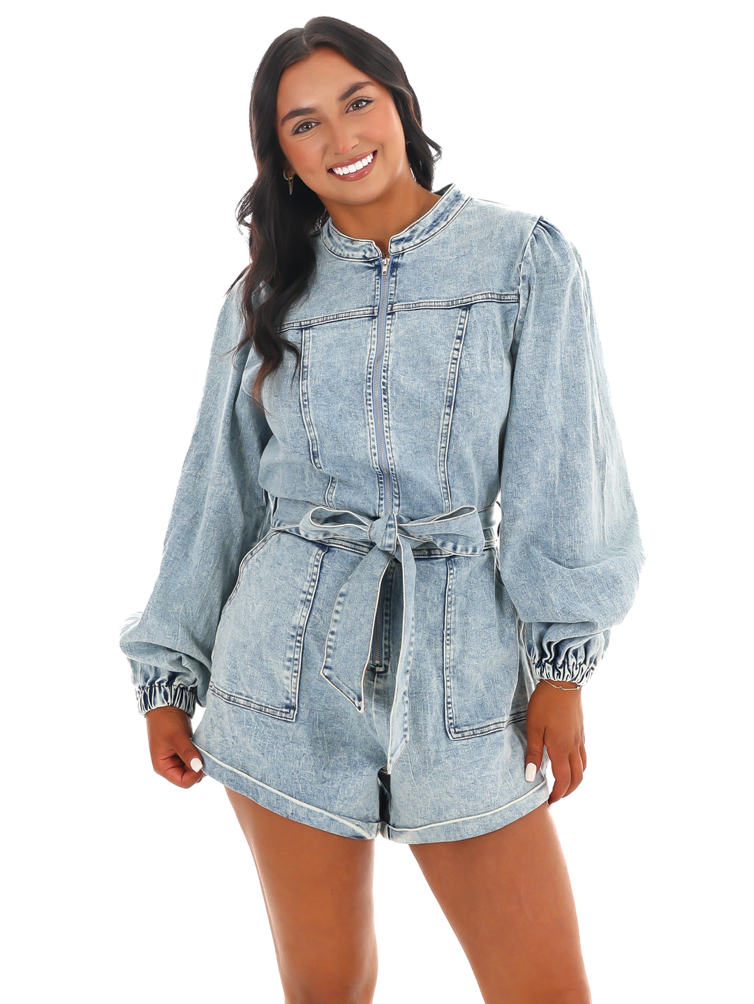 All Day Denim Romper