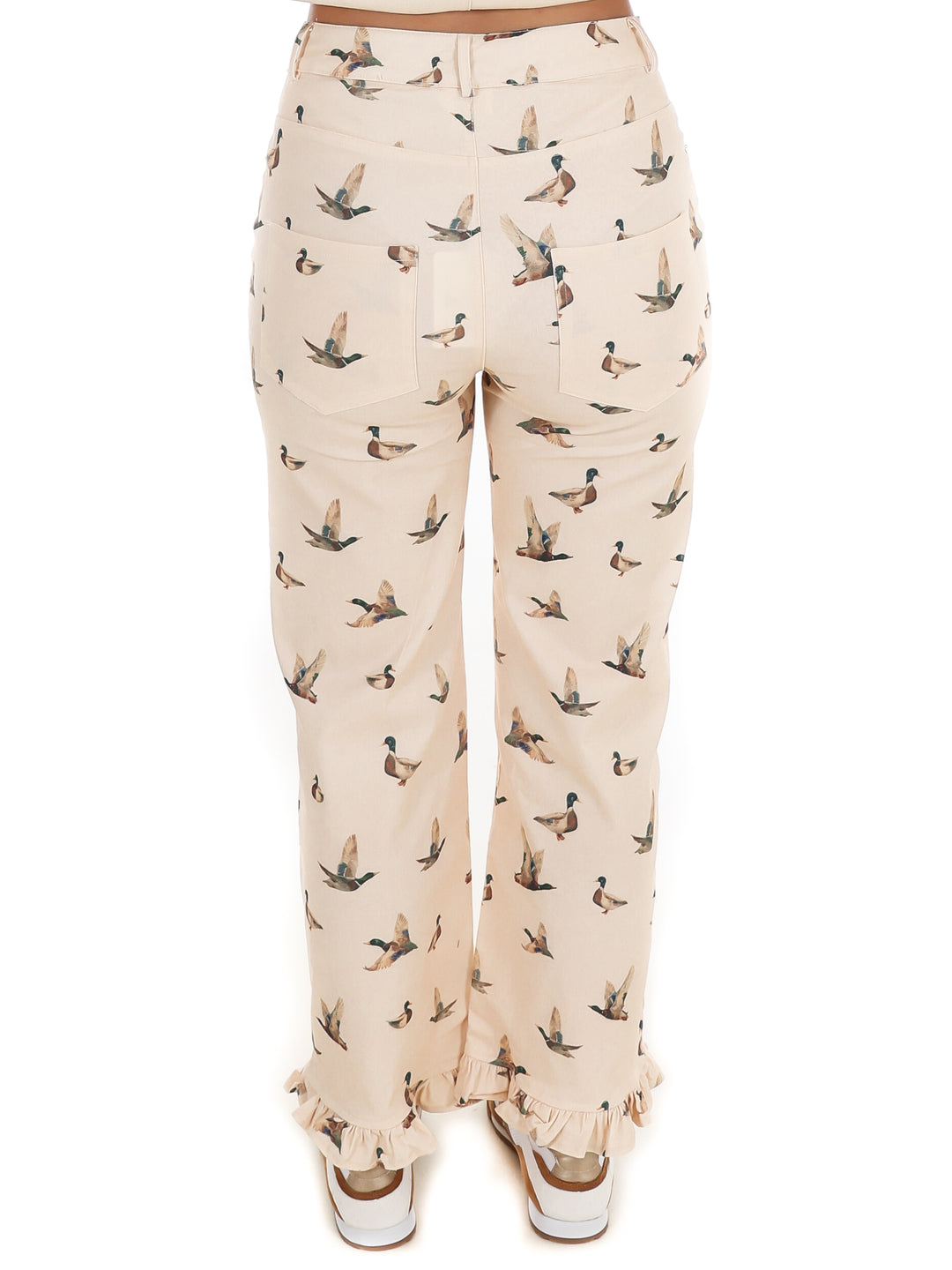 Hidden Marsh Mallard Duck Print Jeans