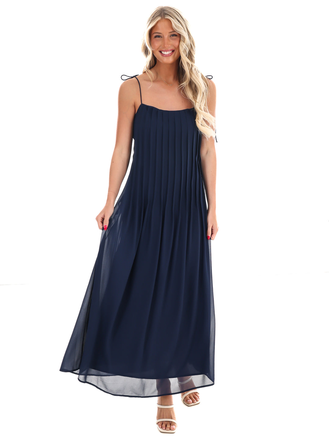 Which Chapter Tie Maxi Dress