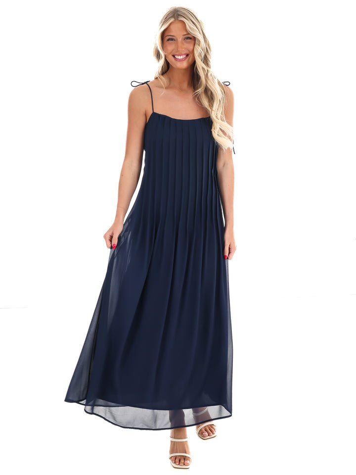 Which Chapter Tie Maxi Dress
