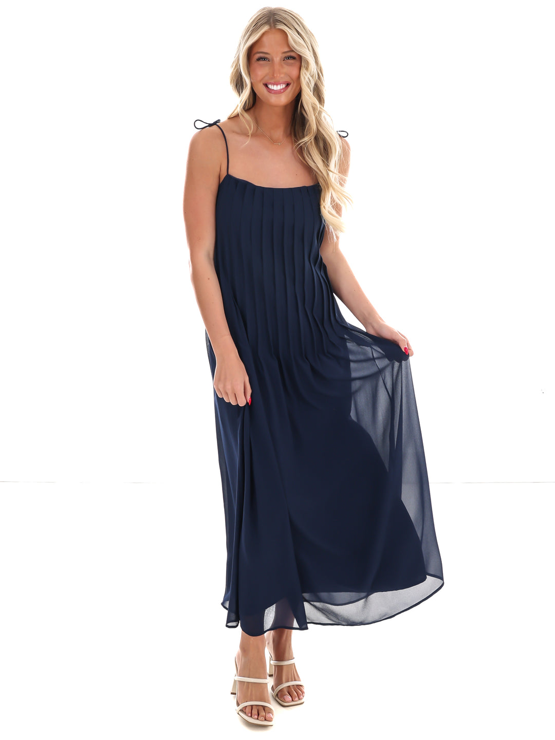 Which Chapter Tie Maxi Dress