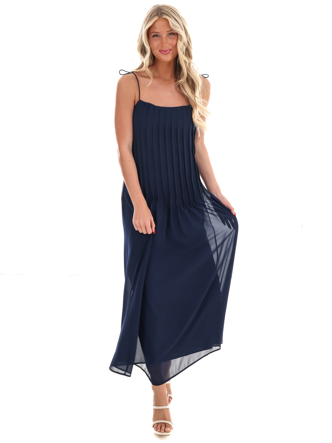 Which Chapter Tie Maxi Dress