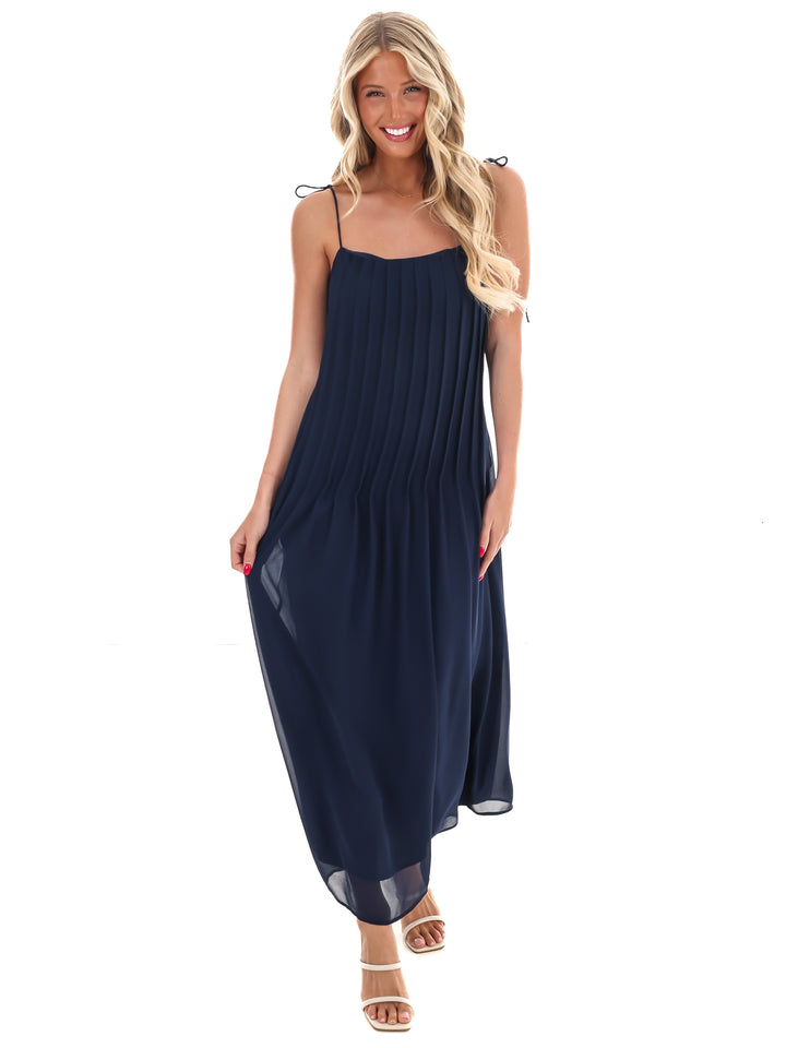 Which Chapter Tie Maxi Dress