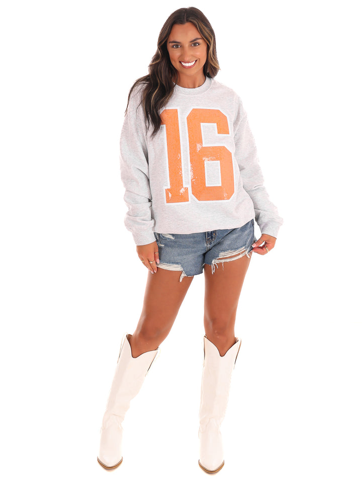 Sequin 16 Sweatshirt