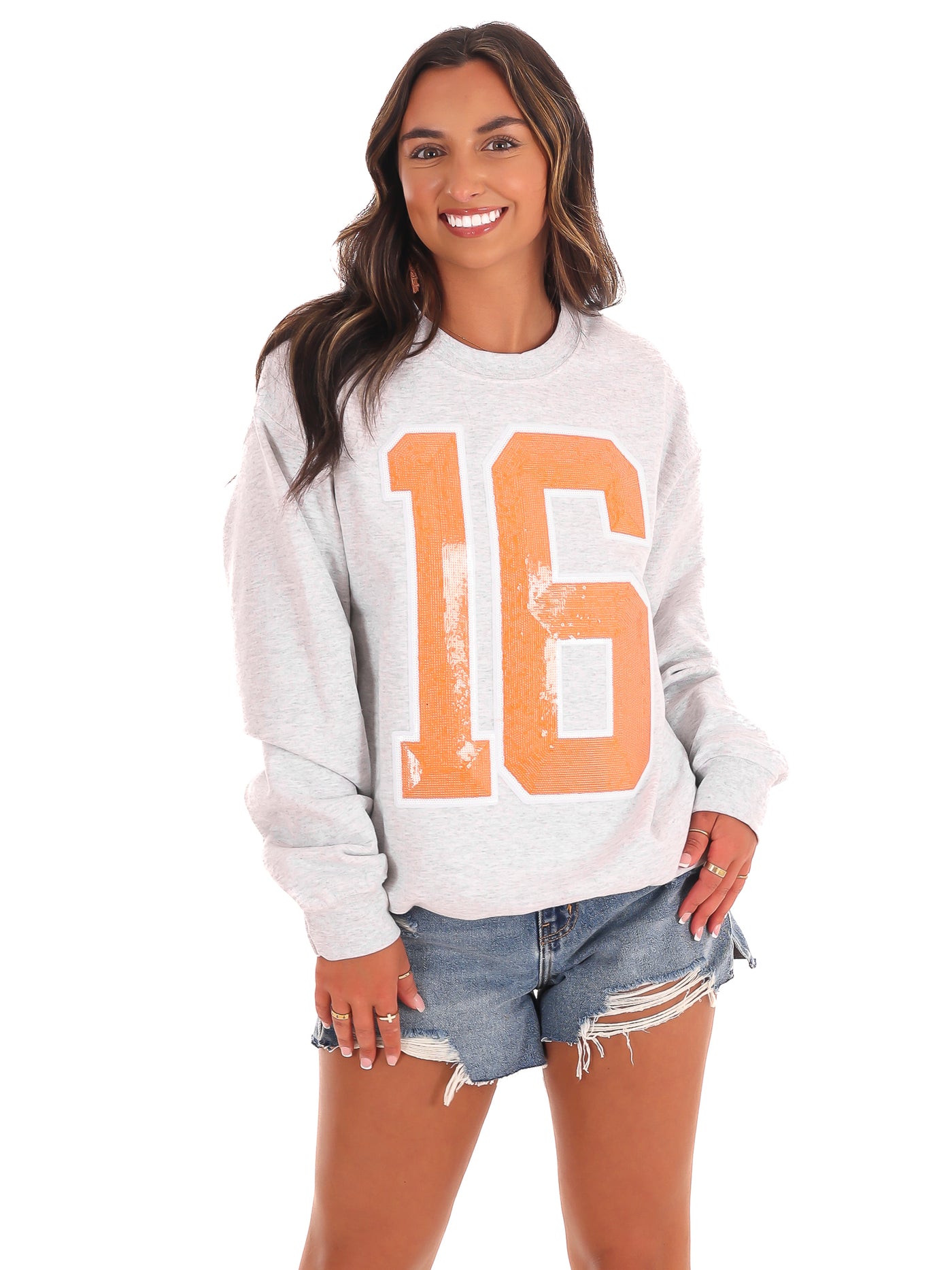 Sequin 16 Sweatshirt