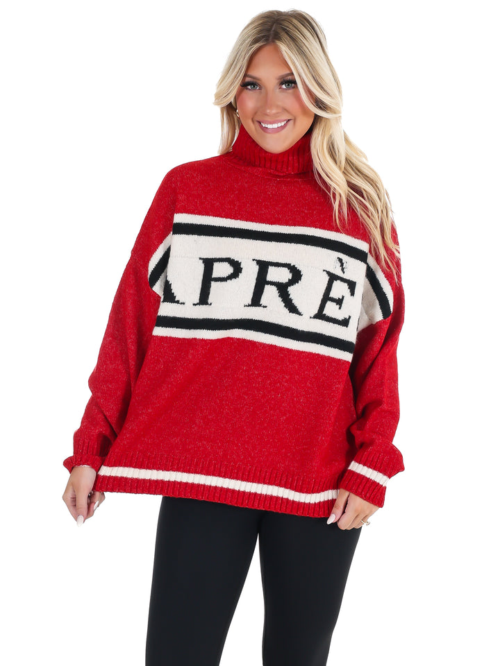 Apres Turtleneck Knit Sweater