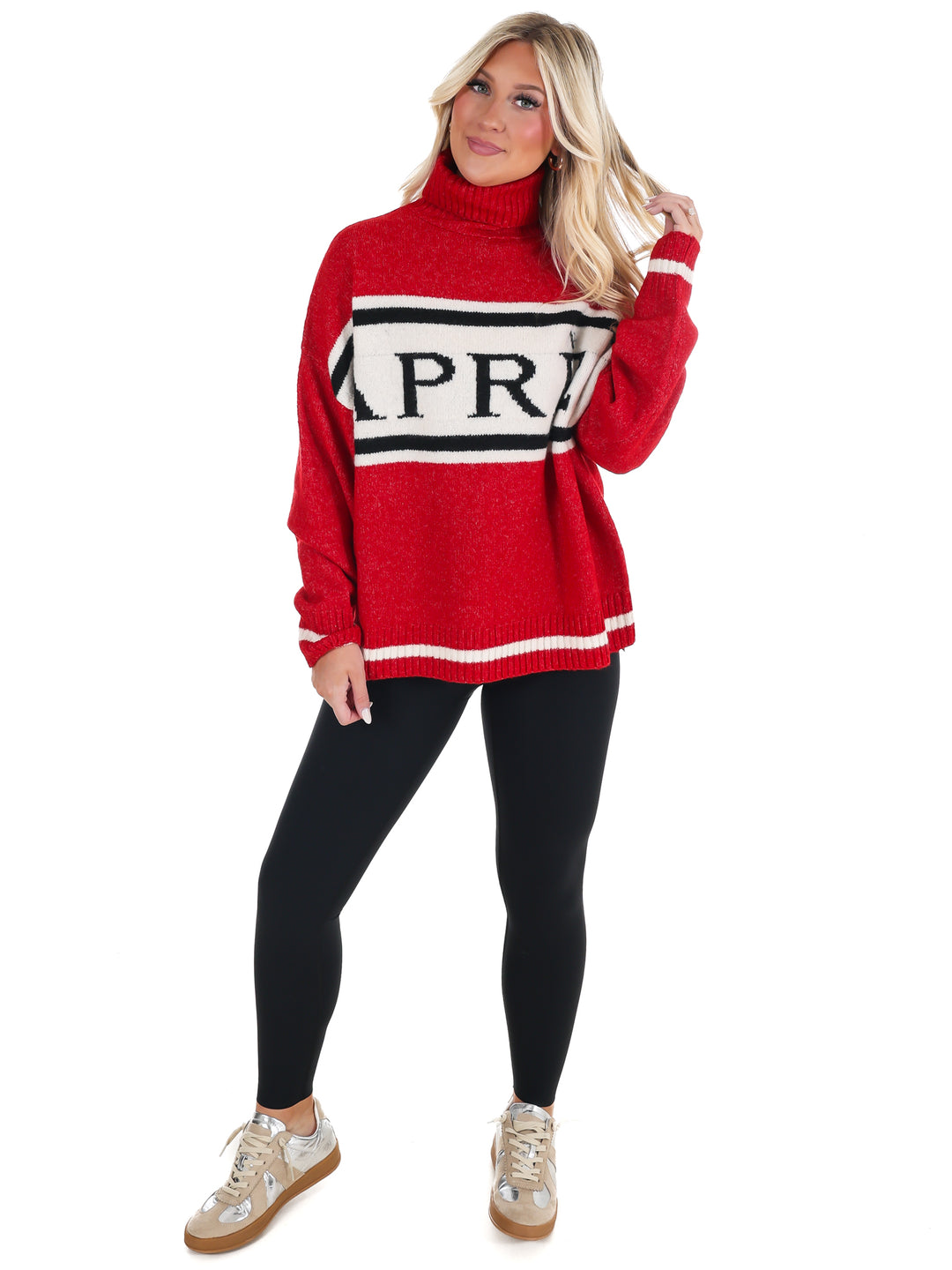 Apres Turtleneck Knit Sweater