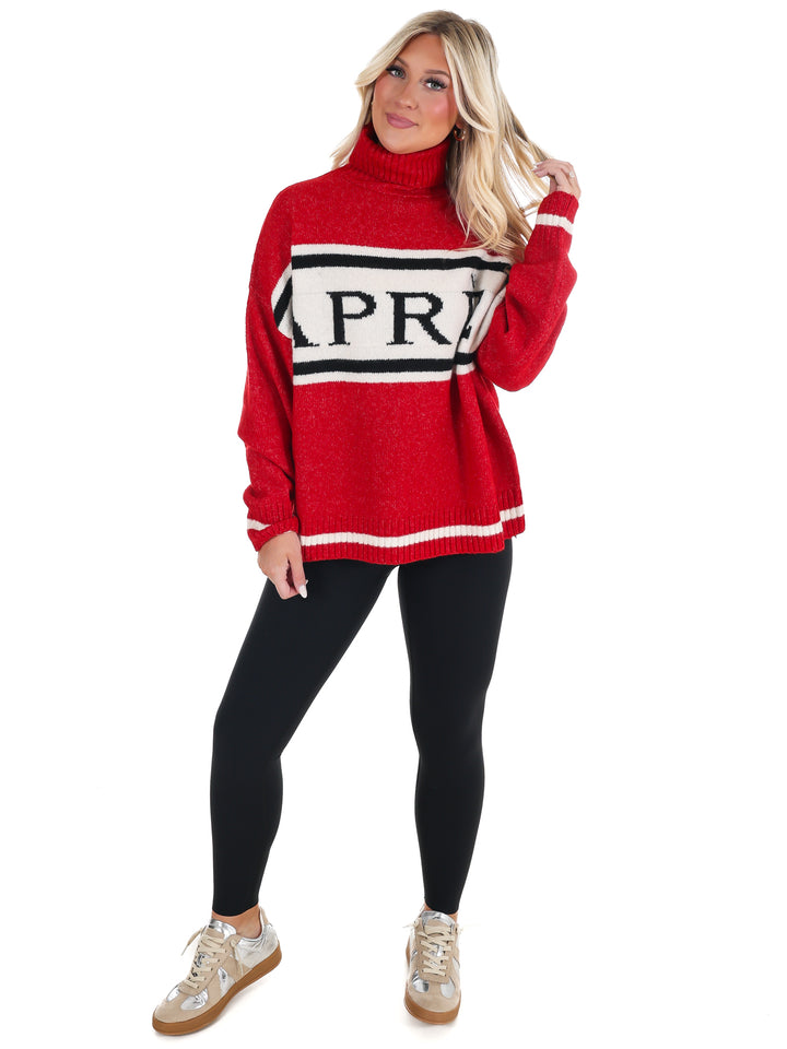 Apres Turtleneck Knit Sweater