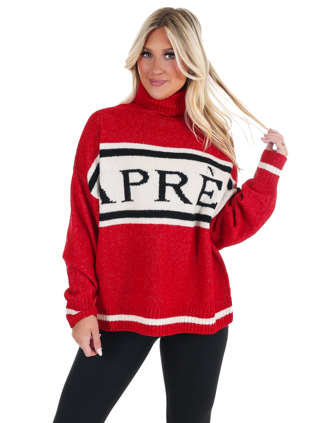 Apres Turtleneck Knit Sweater