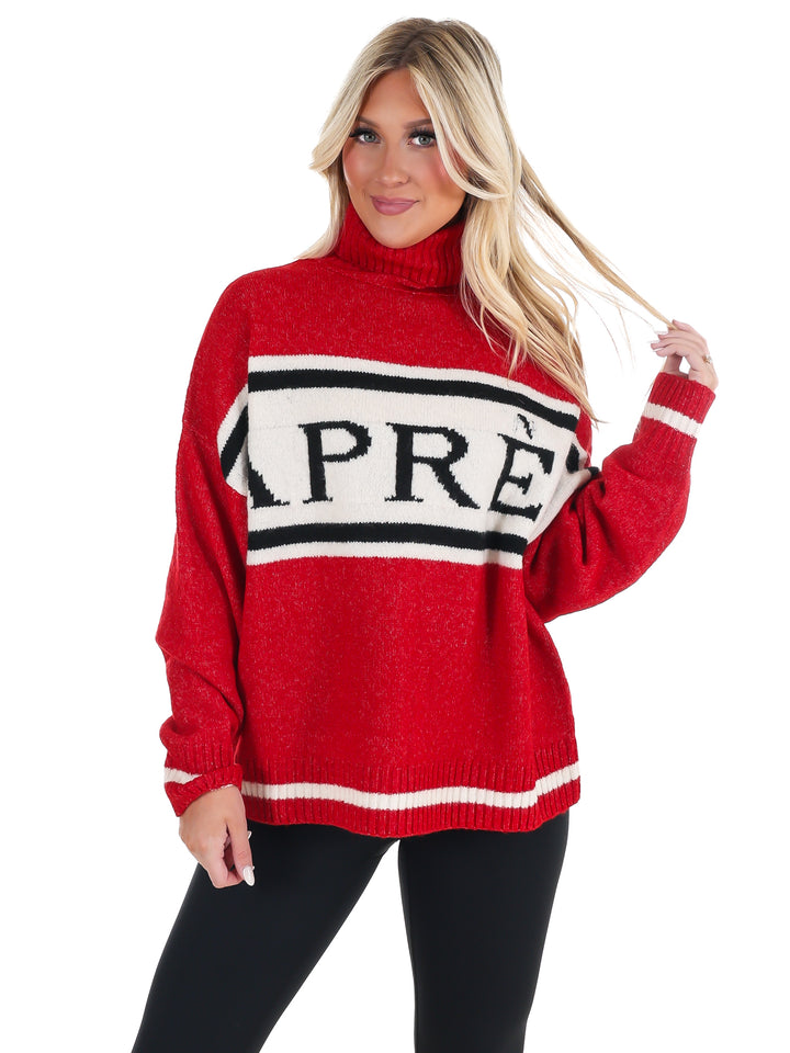 Apres Turtleneck Knit Sweater