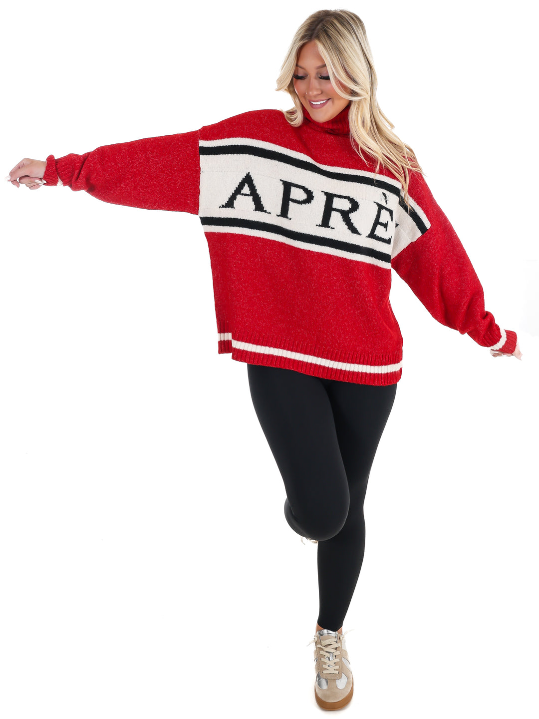 Apres Turtleneck Knit Sweater