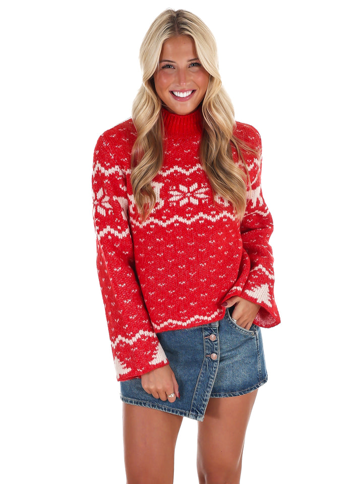 Winter Bliss Holiday Sweater