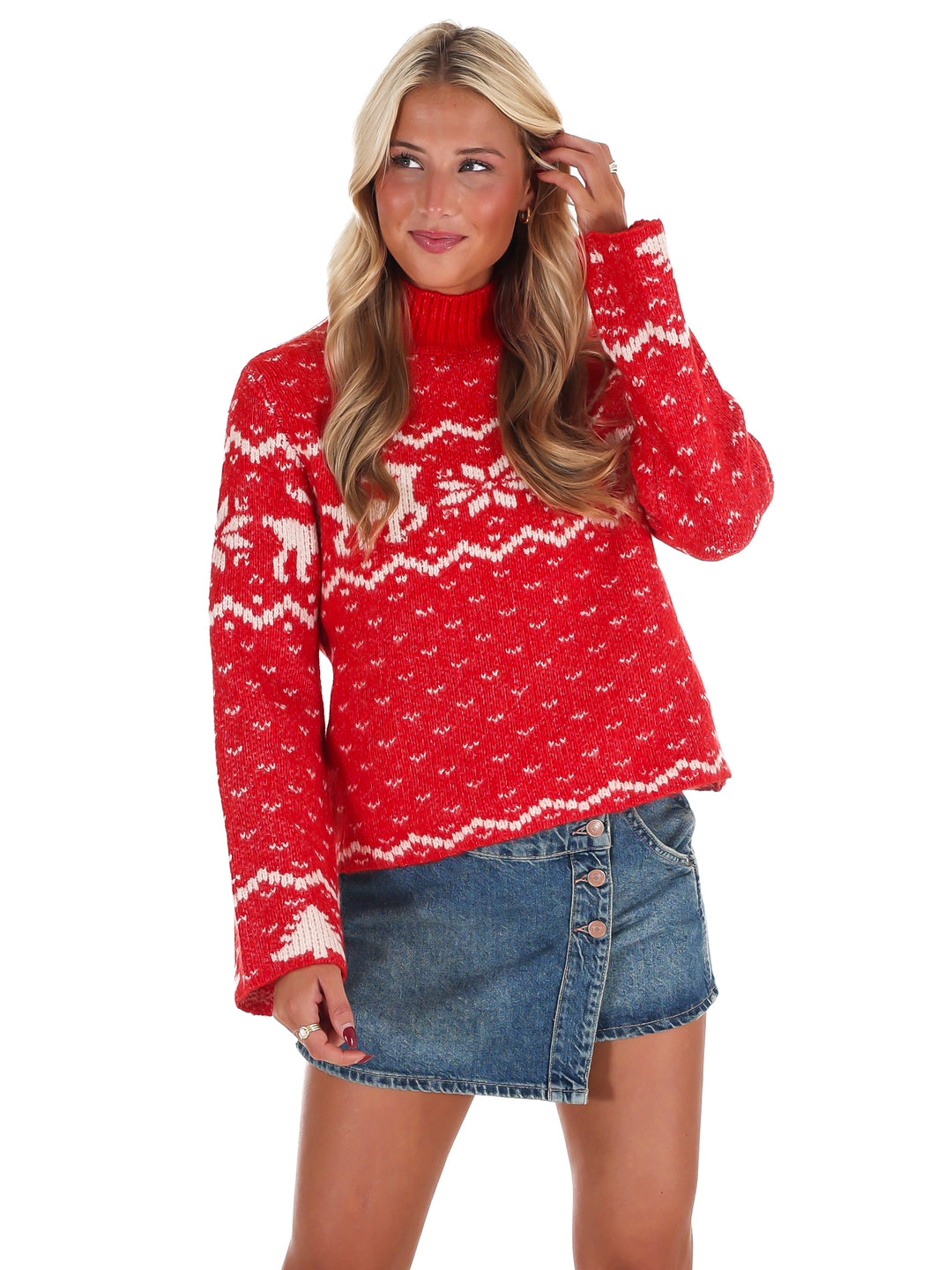 Winter Bliss Holiday Sweater