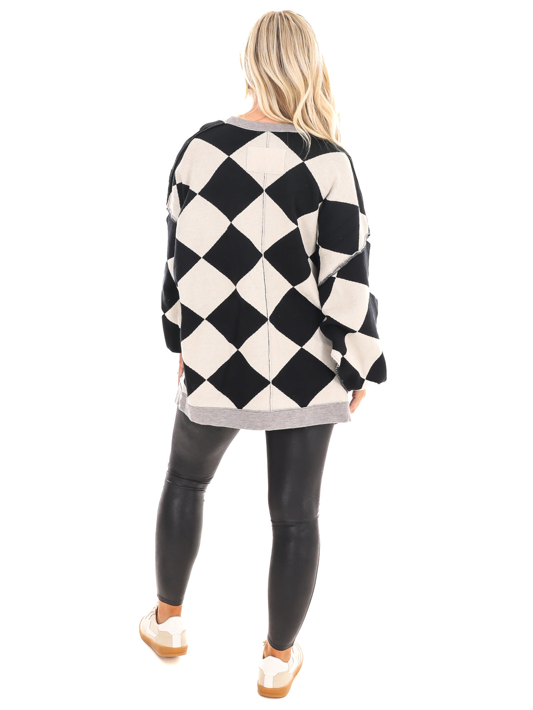 Gentle On My Mind Checker Cardigan