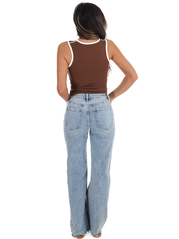Morning Match Two Tone Tank Top