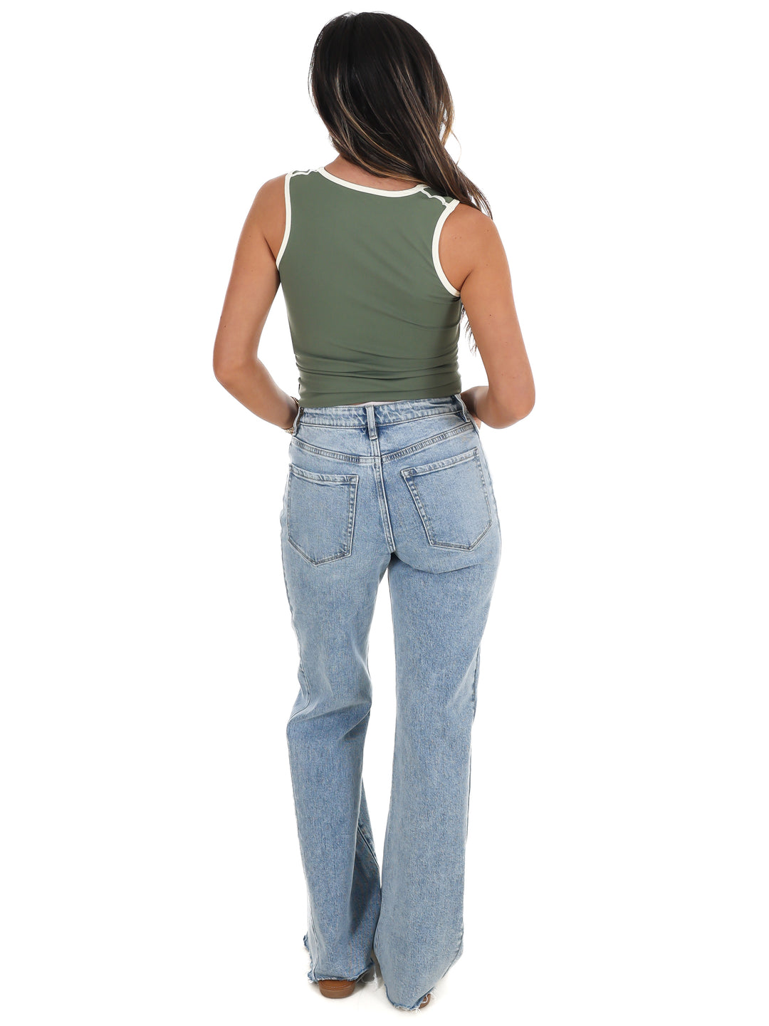 Morning Match Two Tone Tank Top