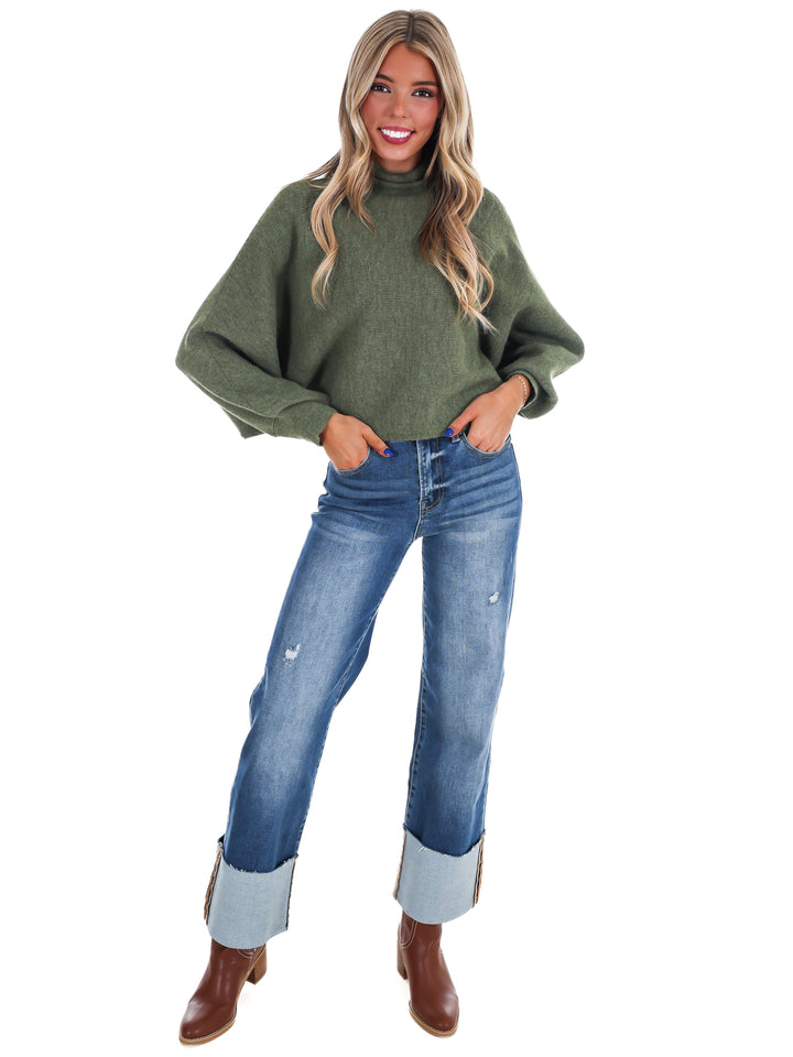 Fond Memory Turtleneck Sweater Top