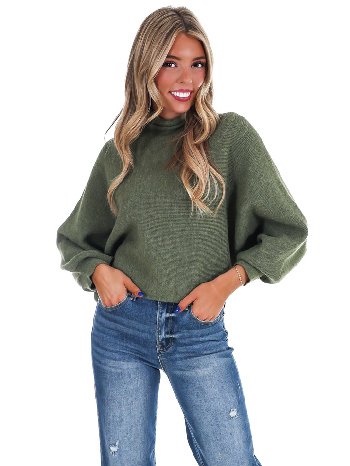 Fond Memory Turtleneck Sweater Top