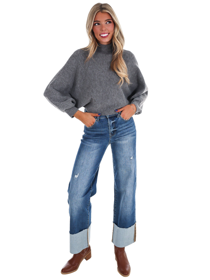 Fond Memory Turtleneck Sweater Top