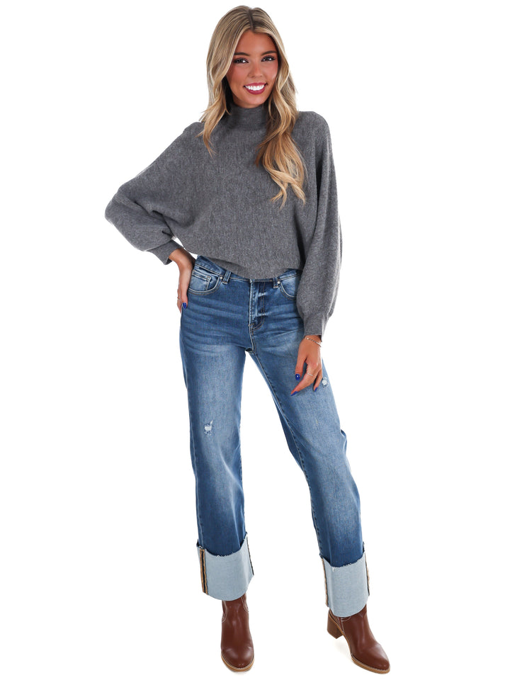 Fond Memory Turtleneck Sweater Top