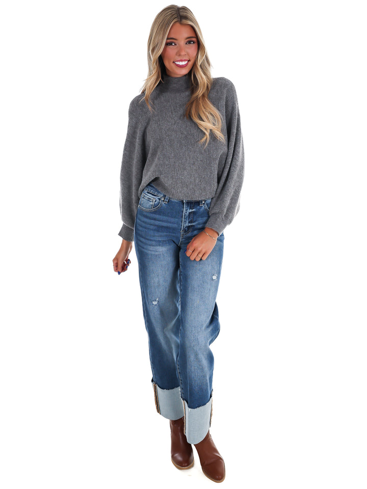 Fond Memory Turtleneck Sweater Top