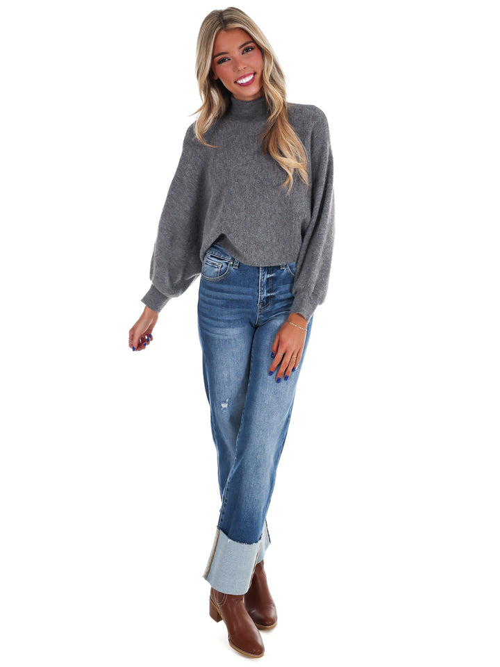 Fond Memory Turtleneck Sweater Top