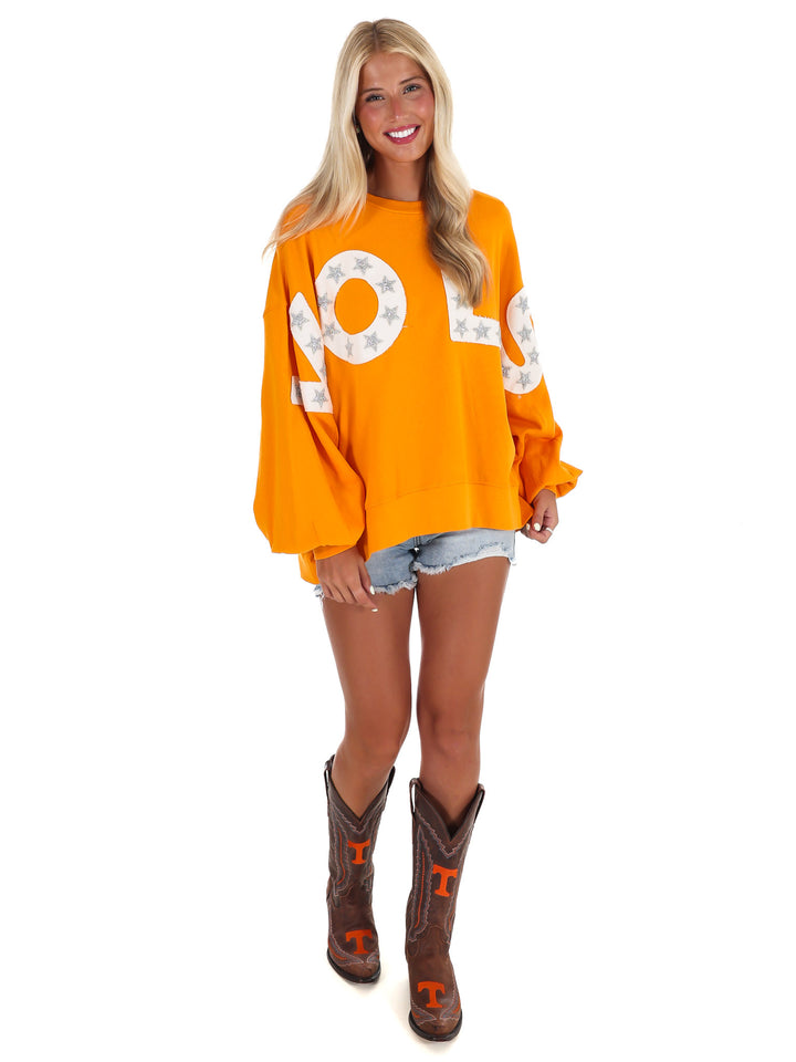The University of Tennessee Balloon Sleeve Pullover