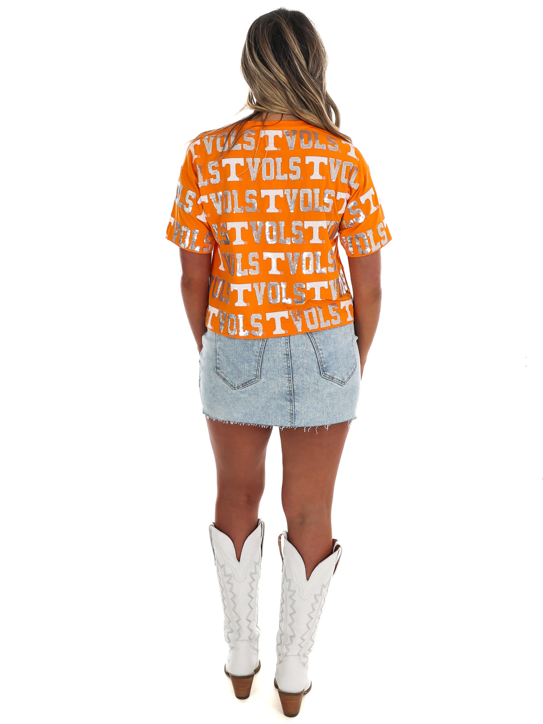 The Tennessee Sequin Repeat Tee