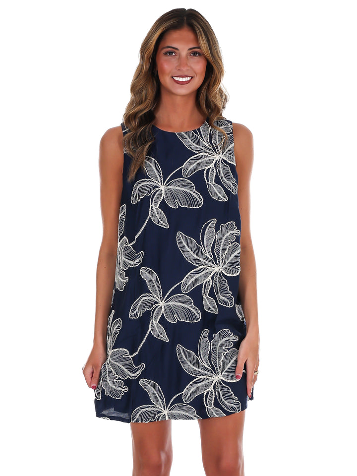 Summer Sketch Shift Dress