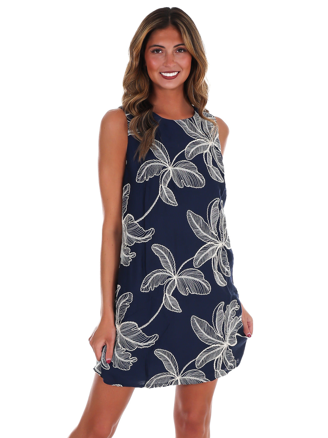 Summer Sketch Shift Dress
