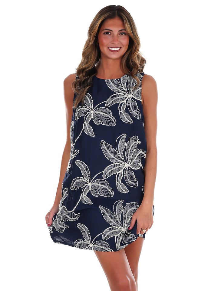 Summer Sketch Shift Dress
