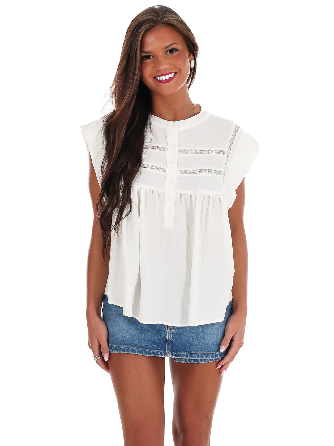 Gentle Charm Lace Top