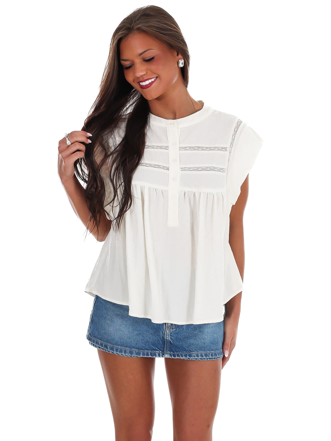 Gentle Charm Lace Top