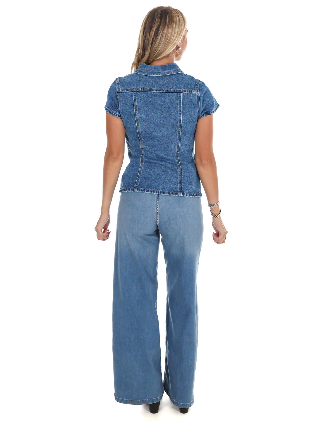 Streetlight Denim Top