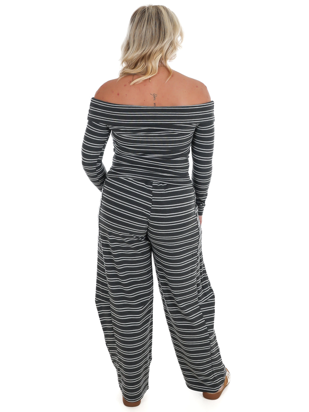Comfy Season Stripe Two Piece Set