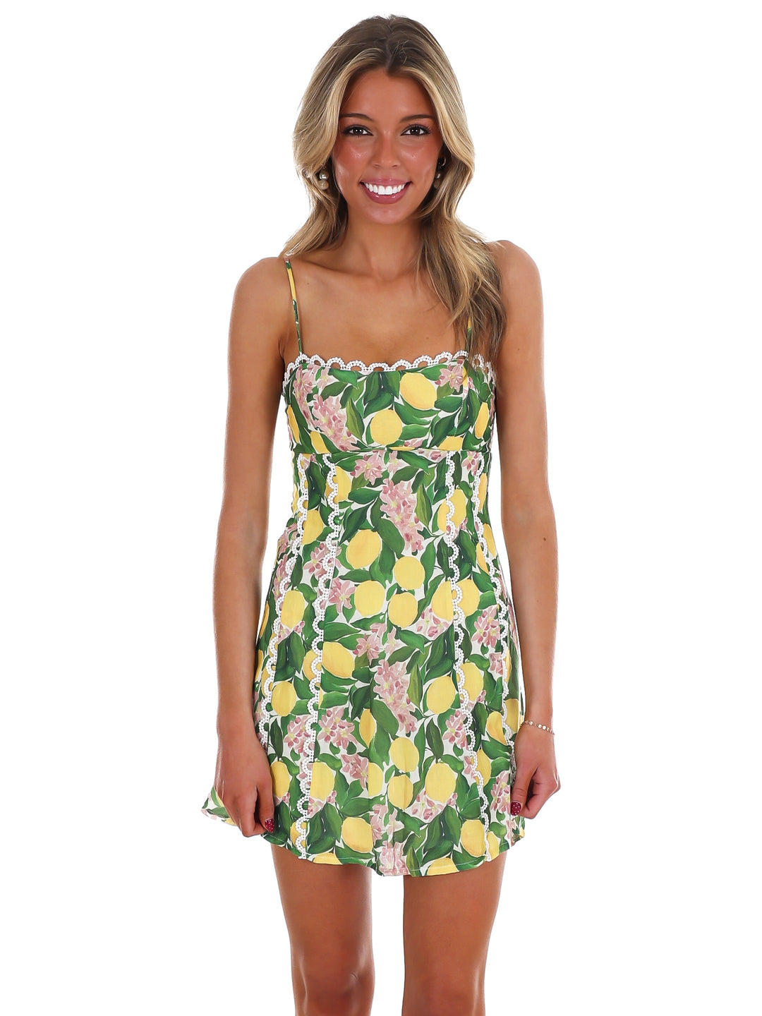 Making Lemonade Mini Dress