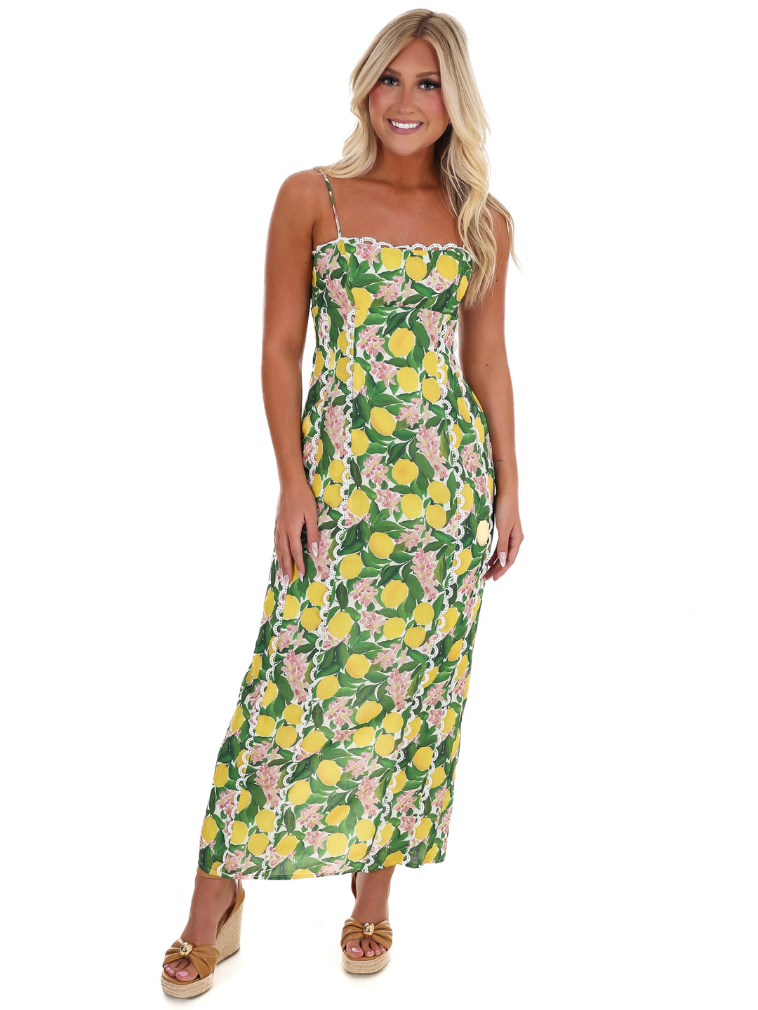 Making Lemonade Midi Dress