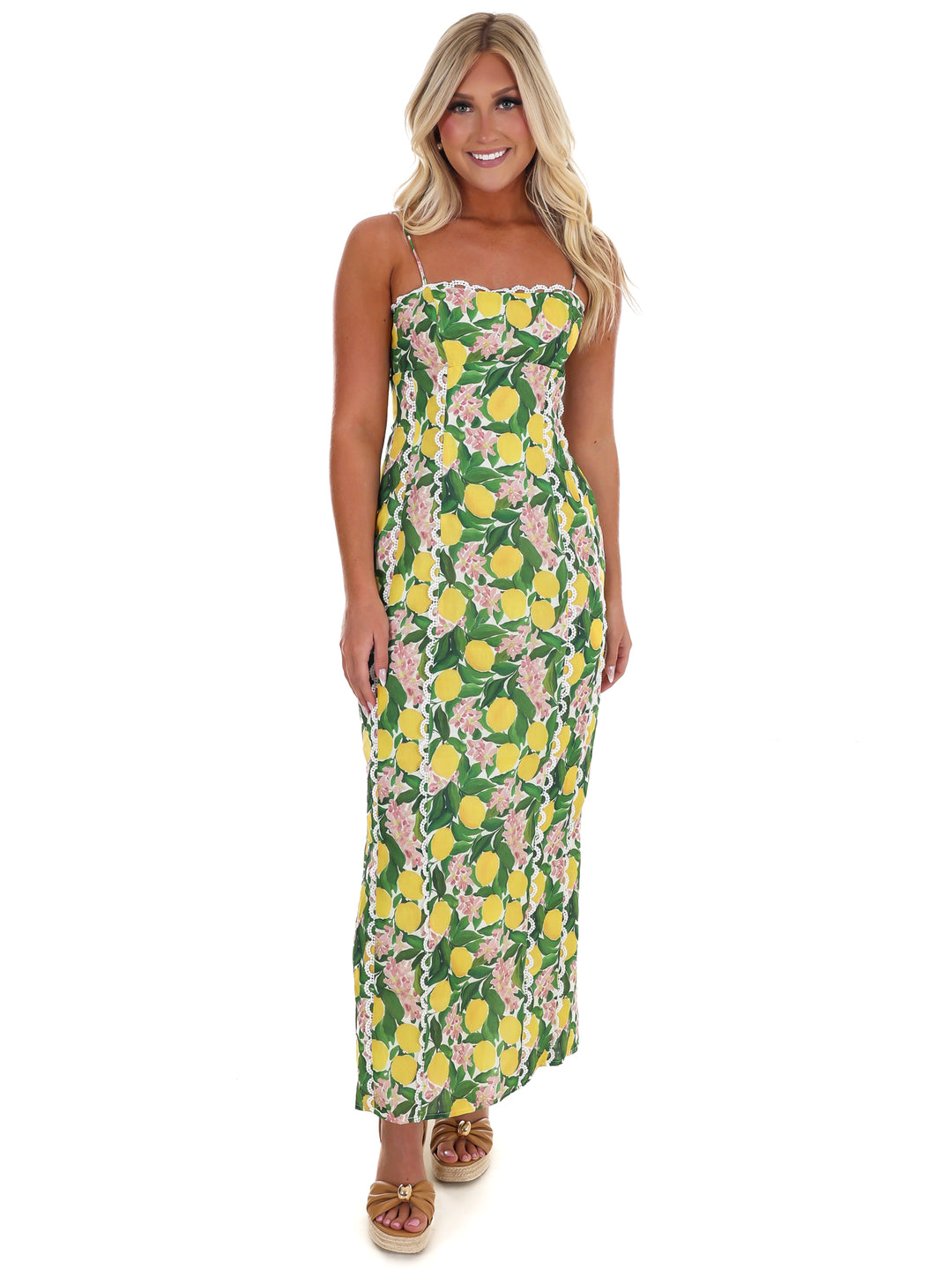 Making Lemonade Midi Dress