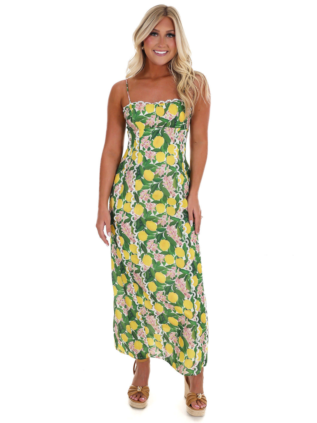 Making Lemonade Midi Dress