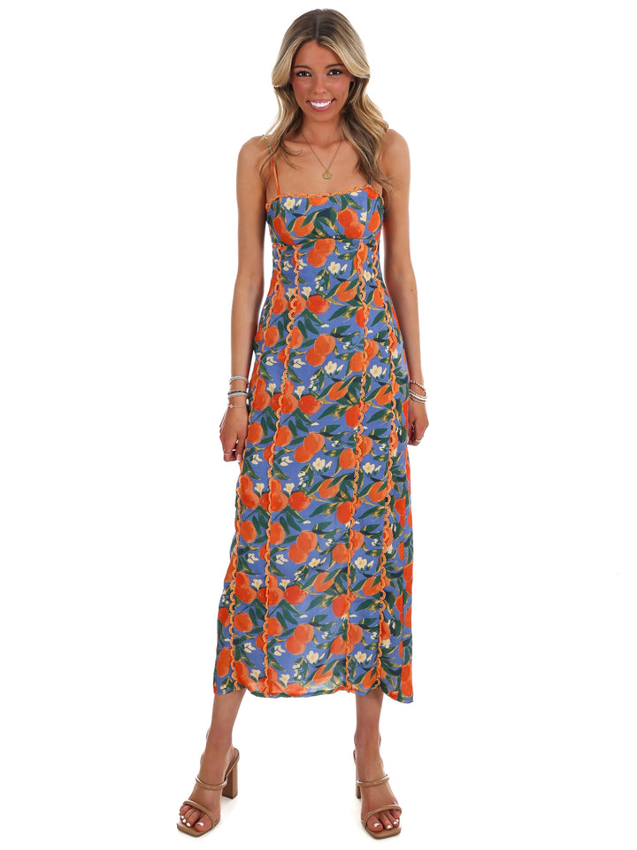 Citrus Grove Maxi Dress
