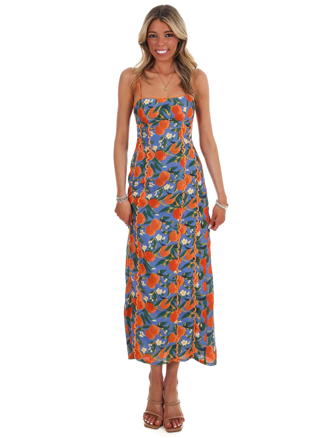 Citrus Grove Maxi Dress