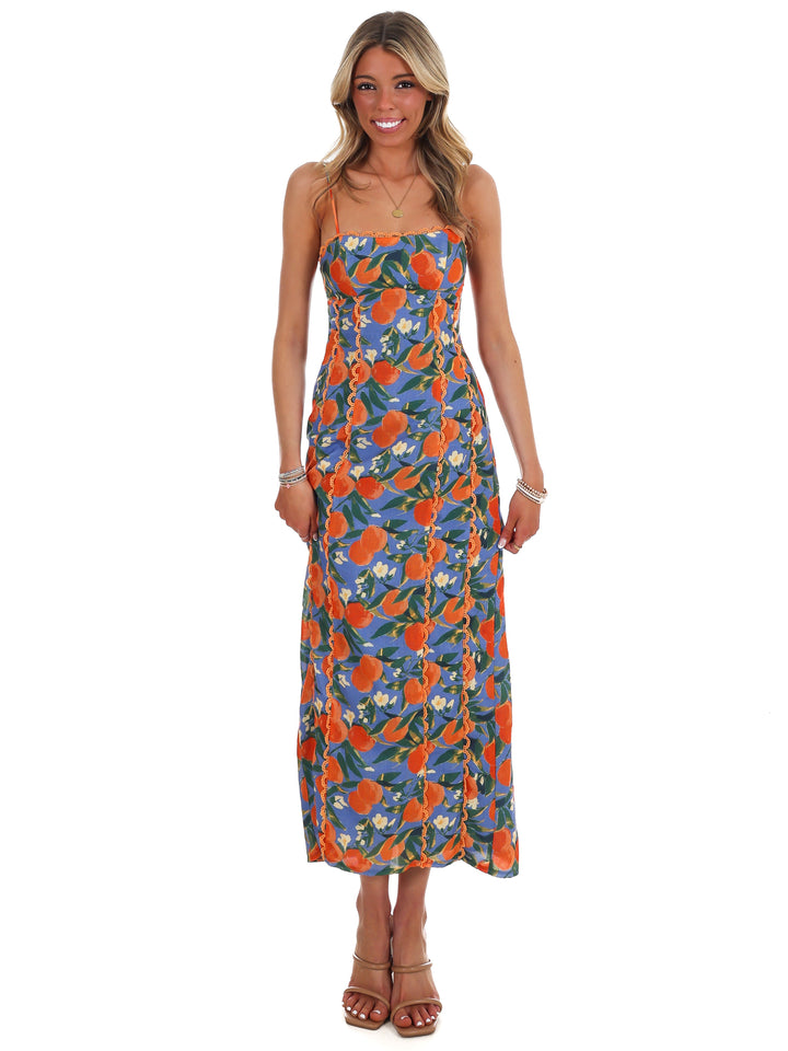 Citrus Grove Maxi Dress