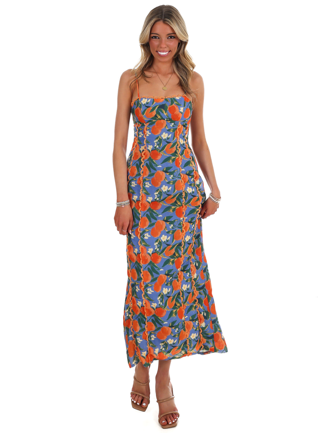 Citrus Grove Maxi Dress