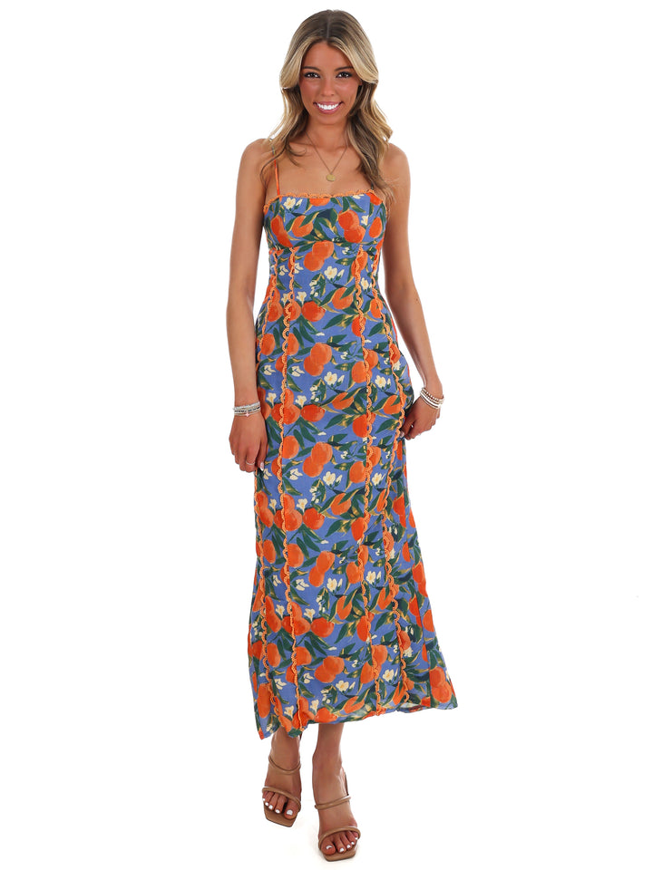 Citrus Grove Maxi Dress